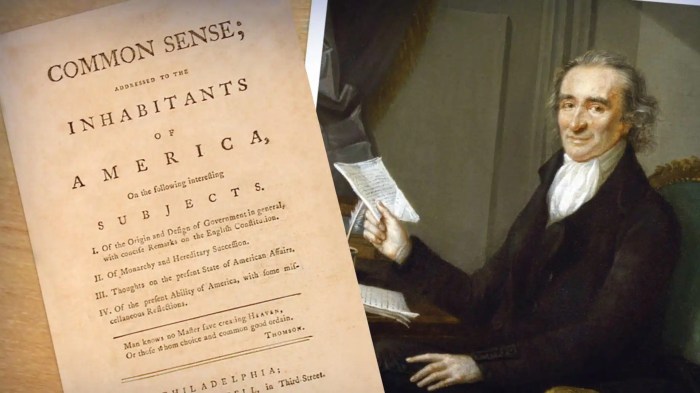 Common sense thomas paine apush