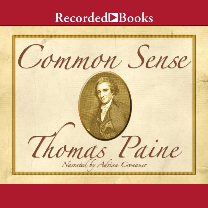 Common sense thomas paine apush