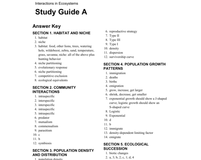 Holt mcdougal biology answer key