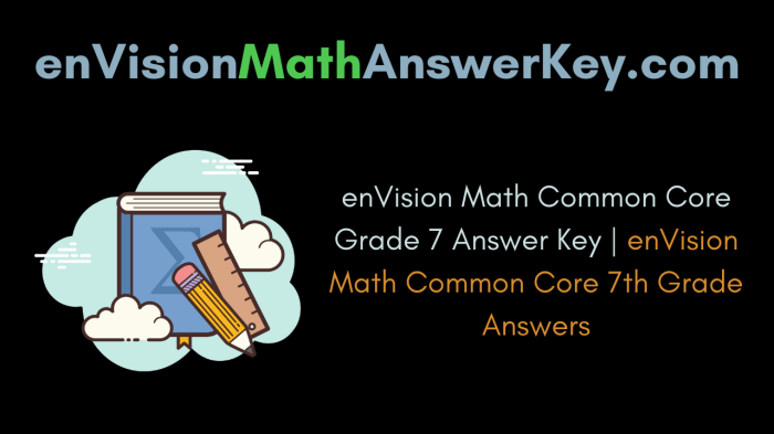 Envision mathematics grade 7 answer key pdf